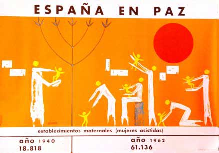 Coleccion Carteles Año 1964: Campaña 25 años de paz